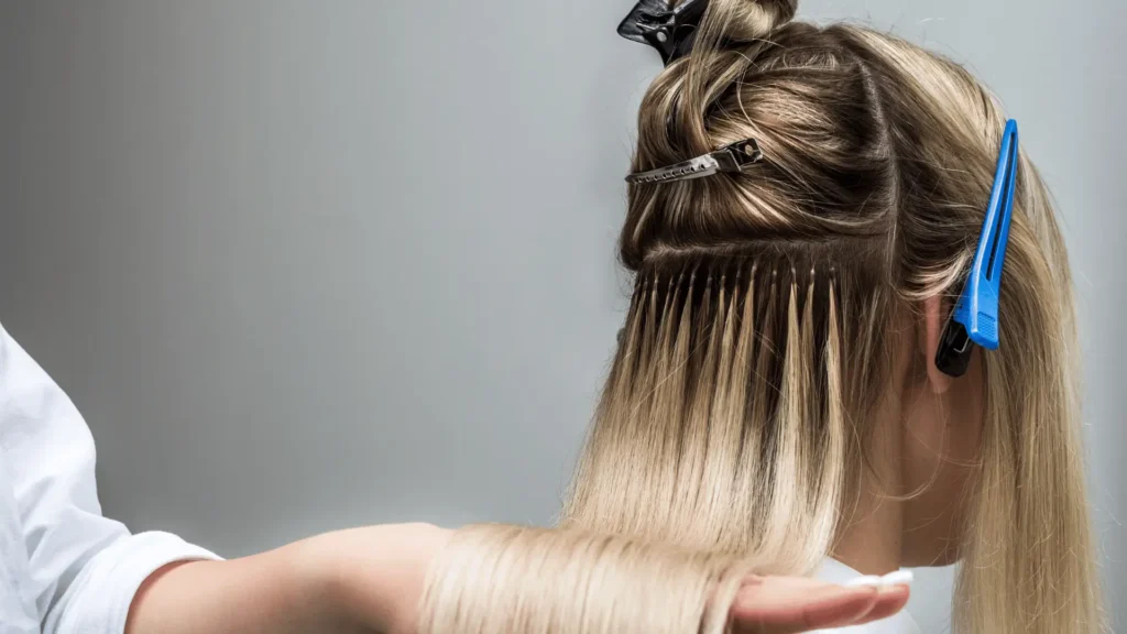 przedłużanie włosów metoda japońską